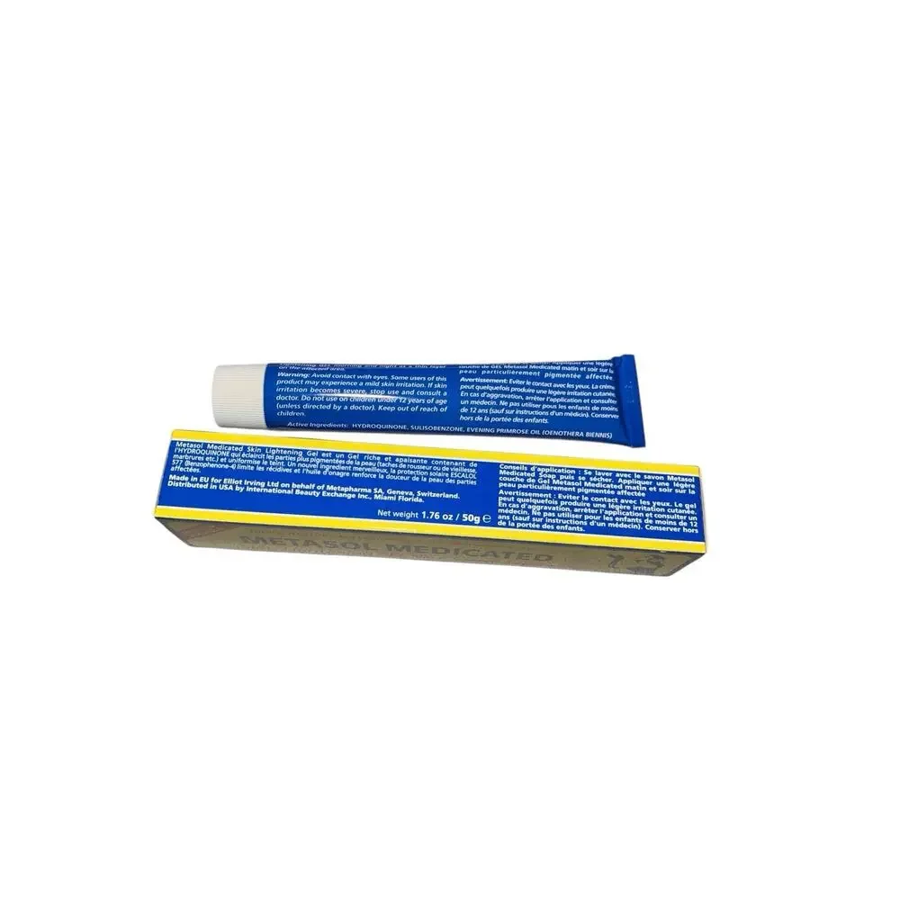 Metasol Medicated Skin Lightening Gel‎ 1.76 Oz